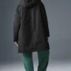 Abrigo largo acolchado «Rain or Shine» - Negro