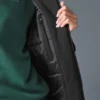 Abrigo largo acolchado «Rain or Shine» - Negro