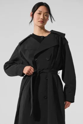 Abrigo largo Daybreak - Negro