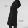 Abrigo largo Daybreak - Negro