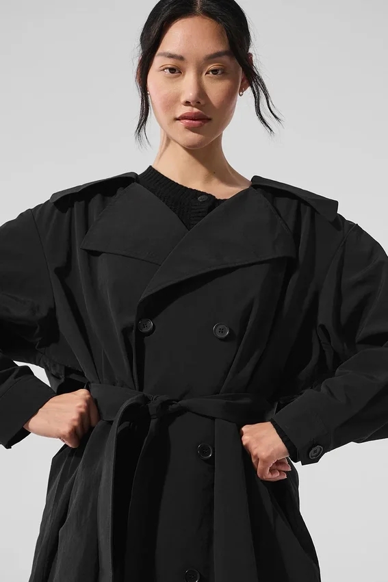 Abrigo largo Daybreak - Negro