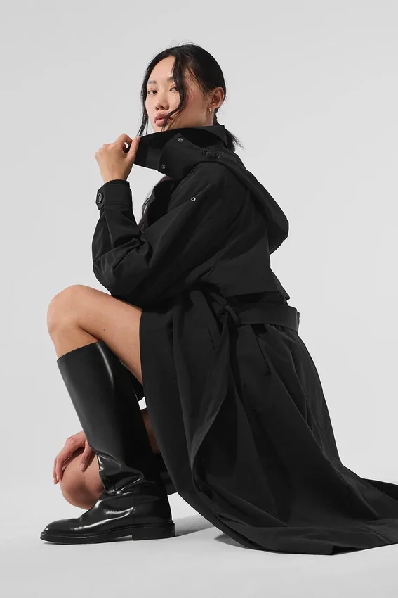 Abrigo largo Daybreak - Negro