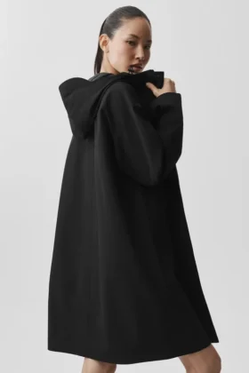 Abrigo largo «Rain or Shine» — Negro