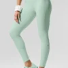 Airbrush High-Waist 7/8 Better Together Legging - Menta/Blanco