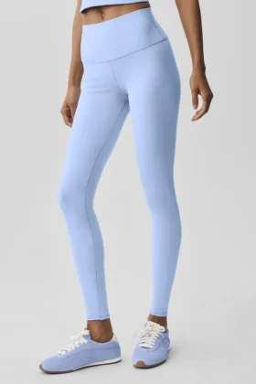 Airbrush Legging de cintura alta – Azul Provenza claro