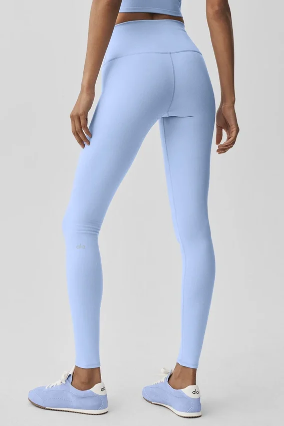 Airbrush Legging de cintura alta - Azul Provenza claro