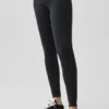 Airbrush Legging de talle bajo - Negro