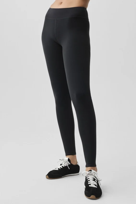 Airbrush Legging de talle bajo - Negro