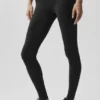 Airbrush Legging de talle bajo y largo 7/8 - Negro