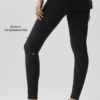 Airbrush Legging de talle medio - Negro