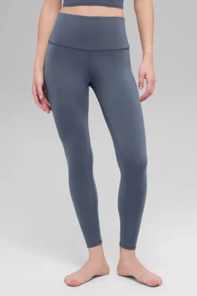 Airbrush Legging High-Waist 7/8 - Bluestone