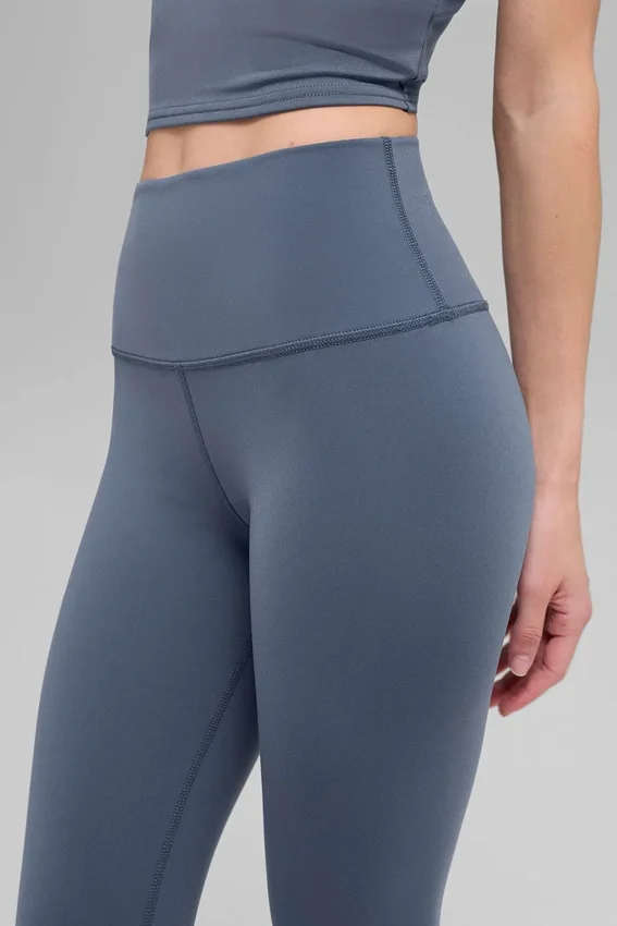 Airbrush Legging High-Waist 7/8 - Bluestone