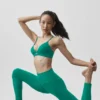 Airbrush Legging High-Waist 7/8 - Emerald Isle