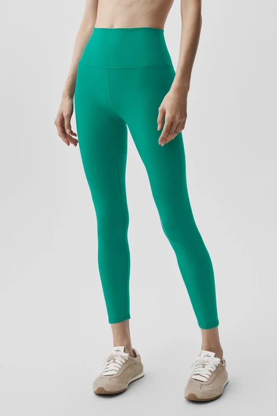 Airbrush Legging High-Waist 7/8 - Emerald Isle