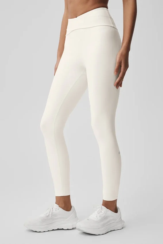 Airlift High-Waist 7/8 Horizon Leggings - Marfil