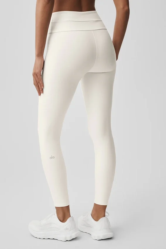 Airlift High-Waist 7/8 Horizon Leggings - Marfil
