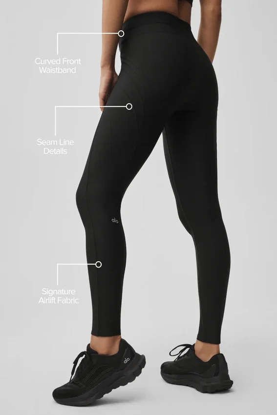 Airlift High-Waist Evolve Legging - Negro