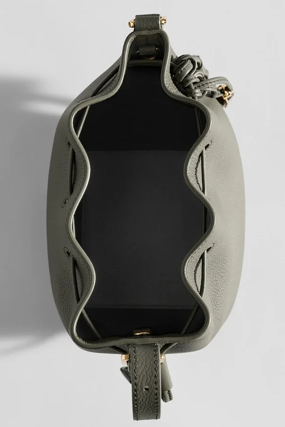 Alo Mini Balance - Cuero color olivo