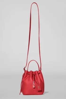 Alo Mini Balance - Cuero rojo brillante