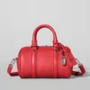 Alo Mini Voyage - Cuero rojo brillante