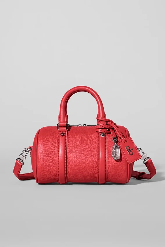 Alo Mini Voyage - Cuero rojo brillante