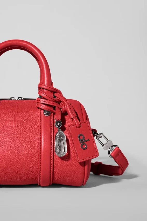 Alo Mini Voyage - Cuero rojo brillante