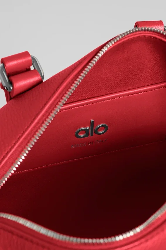 Alo Mini Voyage - Cuero rojo brillante