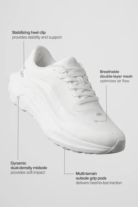 Alo Runner - Blanco/Blanco