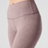 Alosoft High-Waist 7/8 Highlight Leggings - Rosa oscuro cuarcito jaspeado