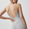 Alosoft Mono entero One and Done - Gris jaspeado deportivo