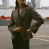 Blazer ajustado - Olive Tree
