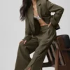Blazer ajustado - Olive Tree