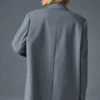 Blazer de primera clase - Gris acero