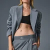 Blazer de primera clase - Gris acero