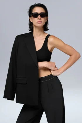 Blazer de primera clase – Negro