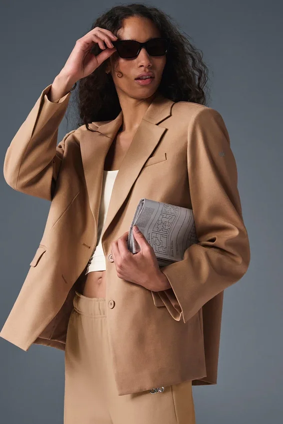 Blazer First-Class - Almendra tostada