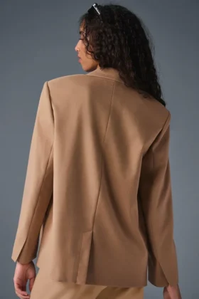 Blazer First-Class – Almendra tostada