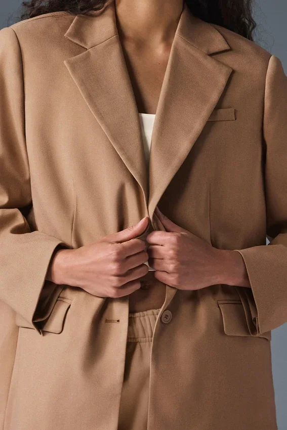 Blazer First-Class - Almendra tostada