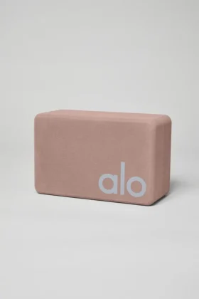 Bloque de yoga Uplifting – Cuarzo ahumado/Plata