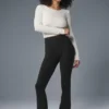 Blusa de manga larga con fruncidos - Marfil