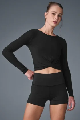 Blusa de manga larga Cover | Partes de arriba de manga larga para mujer