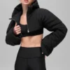 Bolero acolchado Starlight — Negro