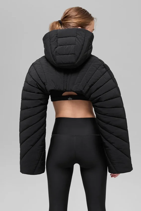 Bolero acolchado Starlight — Negro