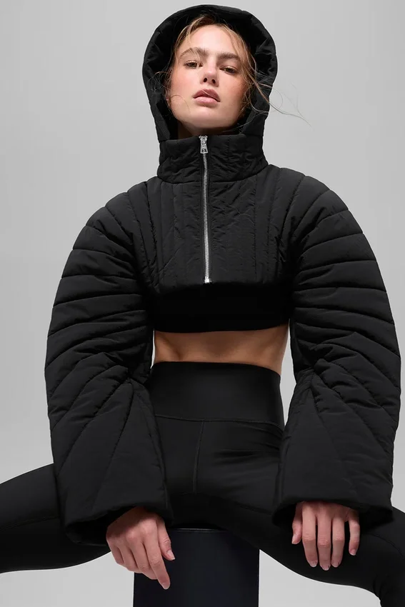 Bolero acolchado Starlight — Negro