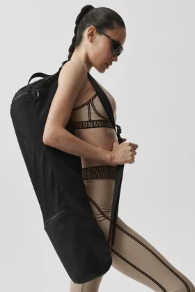 Bolsa para estera de yoga - Negro