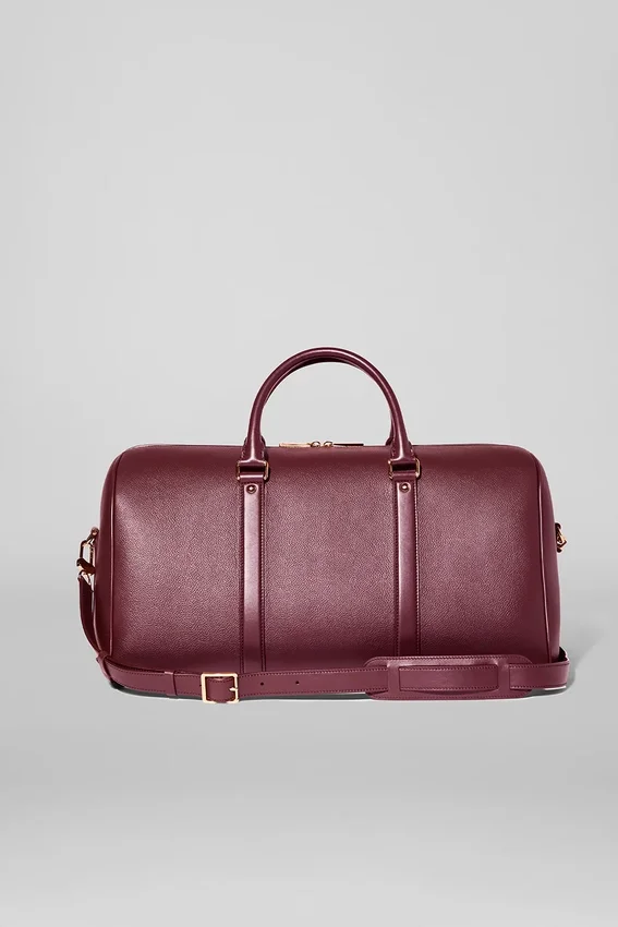 Bolsas de viaje Alo Voyage - Cuero burdeos