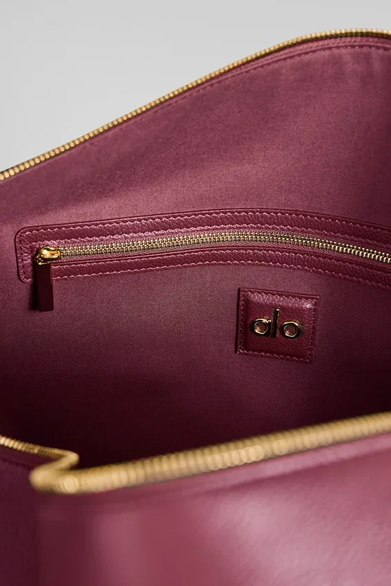 Bolsas de viaje Alo Voyage - Cuero burdeos