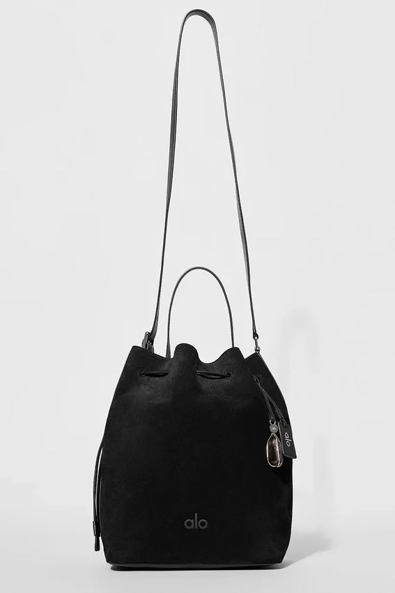 Bolso Alo Balance - Gamuza negra