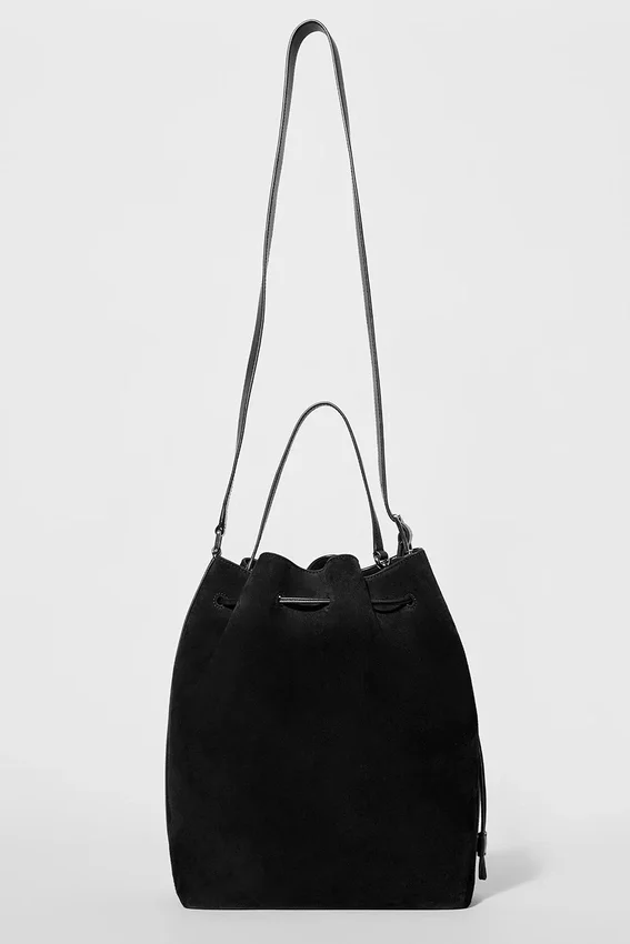 Bolso Alo Balance - Gamuza negra