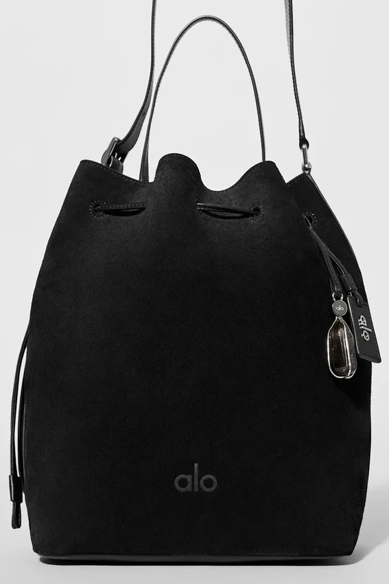Bolso Alo Balance - Gamuza negra